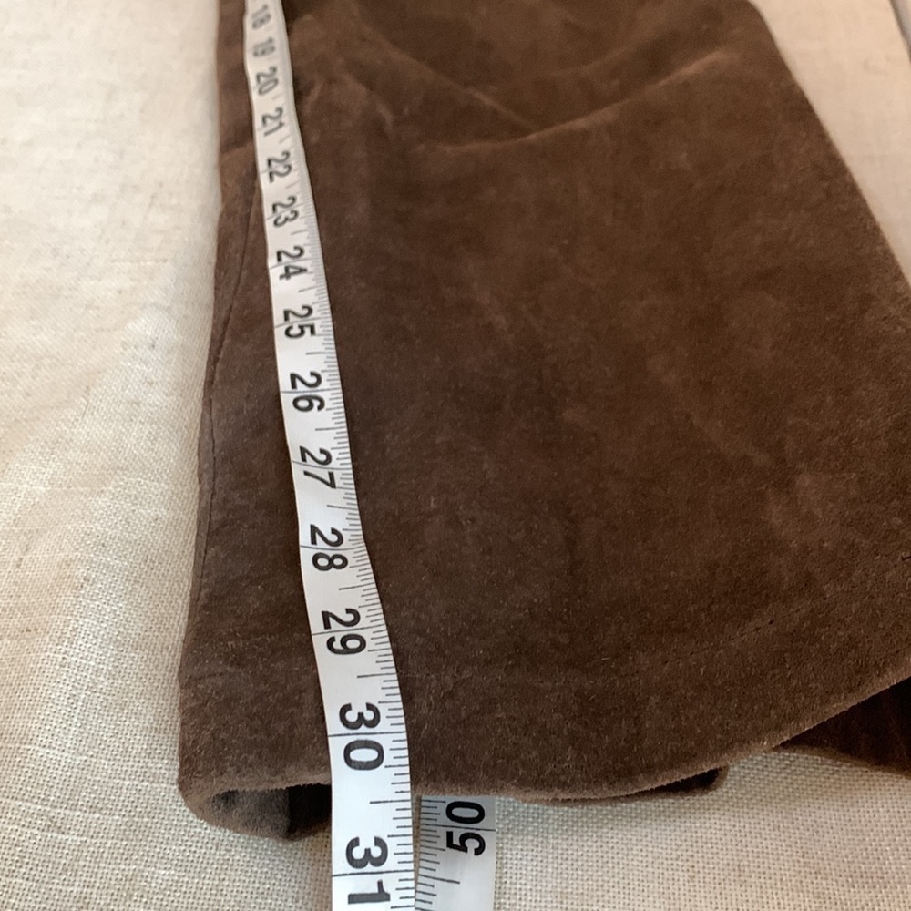 Vintage Y2K Suede Boot Cut Pants by Mossimo​​​​​ - Picture 12 of 15